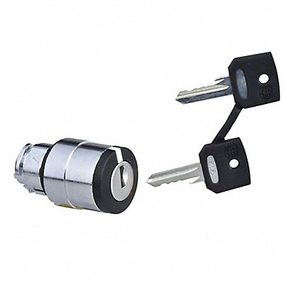 SCHNEIDER ELECTRIC ZB4BG1 Keyed Selector Switch Black 3Pos 22mm