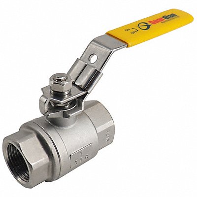 GRAINGER 06Q201N04040 Manual 2-Way Ball Valve NPT 316 SS