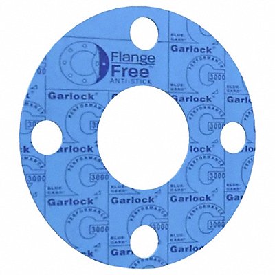 GARLOCK 3000FF01500620150 Full Face Flange Gasket 1 1/2 in Pipe Sz