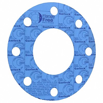 GARLOCK 3000FF01500620400 Full Face Flange Gasket 4 in Pipe Size