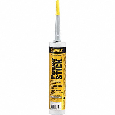DEWALT 08166NPWR POWERSTICK 10OZ WHITE ADHESIVE