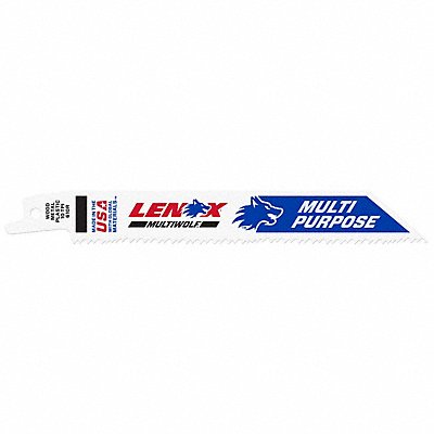 LENOX 20561S610R Reciprocating Saw Blades 6 in L Steel