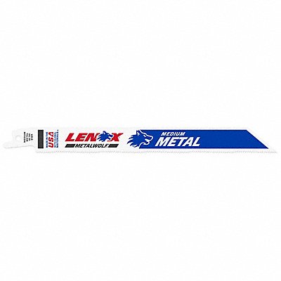 LENOX 20563S818R Reciprocating Saw Blades 8 in L Steel