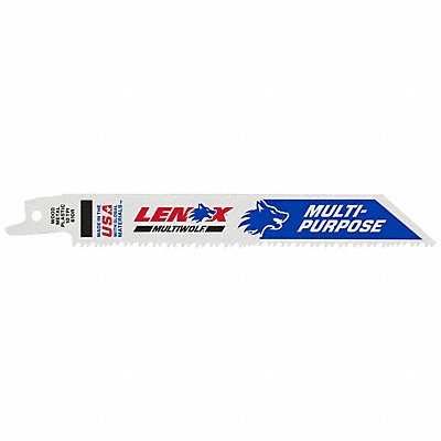 LENOX 20565S614R Reciprocating Saw Blades 6 in L Steel