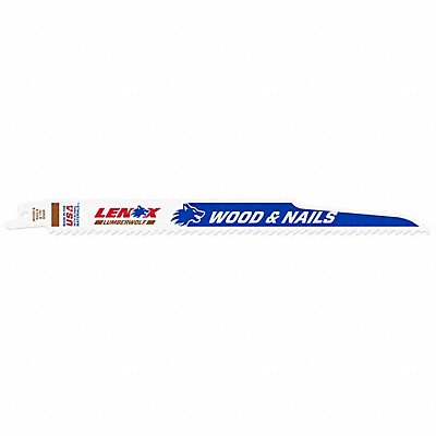 LENOX 20587S956R Reciprocating Saw Blades 9 in L Steel