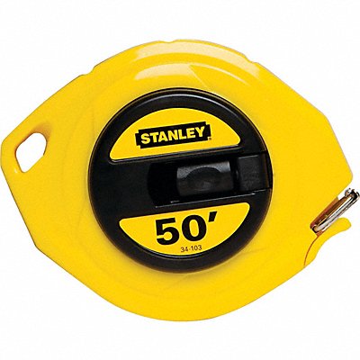 STANLEY 34103 Long Tape Measure 3/8 In x 50 ft Yellow