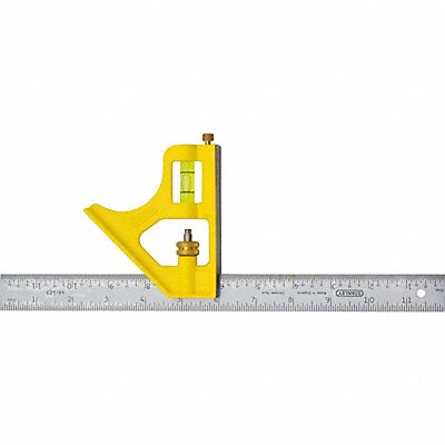 STANLEY 46123 Combination Square 12 In Die-Cast