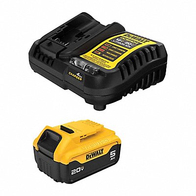 DEWALT DCB205C Battery and Charger Kit Li-ion 20V