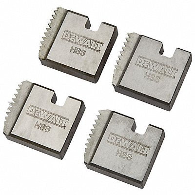 DEWALT DCE700200B4 Threading Machine Die Head Set NPT 2 in