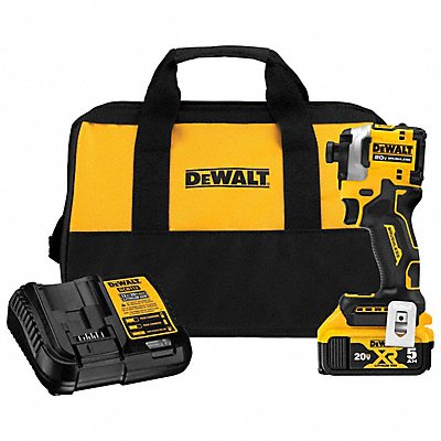 DEWALT DCF850P1 Impact Driver Kit 20V DC 1 825 in-lb