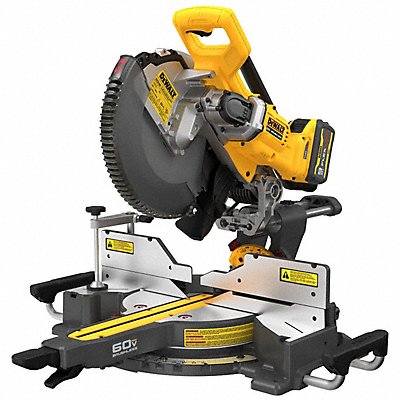 DEWALT DCS781X1 Cordless Miter Saw Kit 60V 12 dia Blade