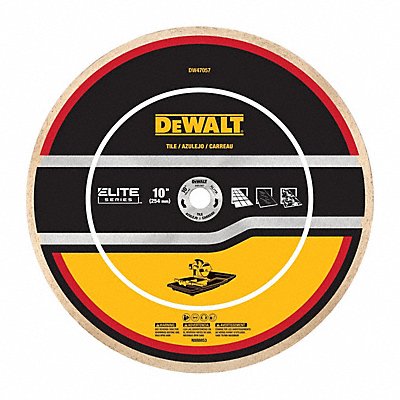 DEWALT DW47057 Diamond Saw Blade Diam 10
