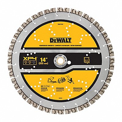 DEWALT DW47434 Diamond Saw Blade Diam 14