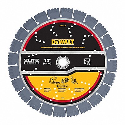 DEWALT DW47437 Diamond Saw Blade Diam 14