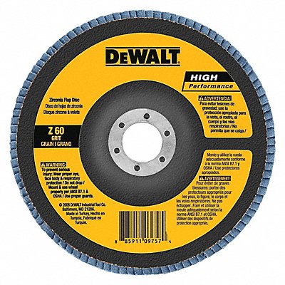 DEWALT DW8352 Fiber Disc 4 1/2 in Dia 7/8in Arbor