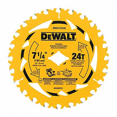 DEWALT DWA271424DB10 7 1/4IN 24T WORM DRIVE BULK (10 P