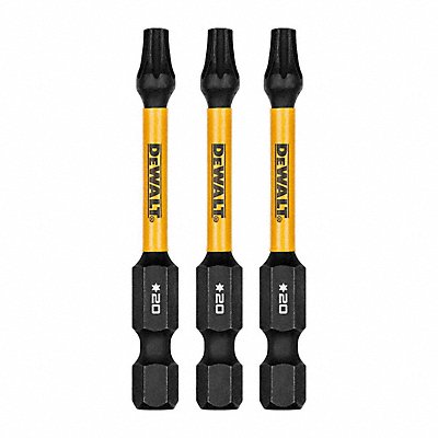 DEWALT DWAF2TX20IR3 Driver Bit L 2.25 PKG3 BitSize T20