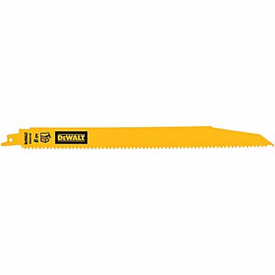 DEWALT DWAR106 Reciprocating Saw Blade L 12 TPI 6 PK5 Tapered