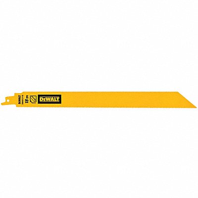 DEWALT DWAR12118 Reciprocating Saw Blade L 12 TPI 18 PK5