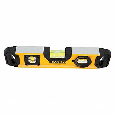 DEWALT DWHT43003 Magnetic Torpedo Level Aluminum 9 in.