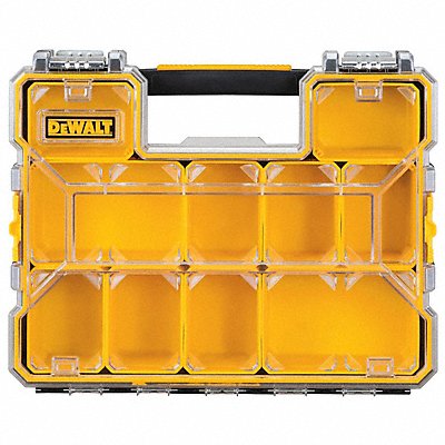 DEWALT DWST14825 Comprt Bx Metal Latches Blk/Yellow 4 1/2 in