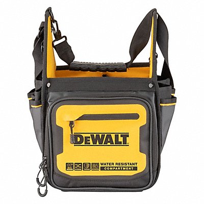 DEWALT DWST560105 Tool Bag Fabric Zipper 9-3/8 D Yellow