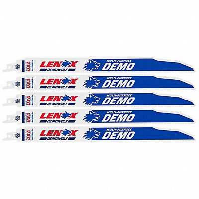 LENOX LXAR1250R Reciprocating Saw Blades 12 in L Steel