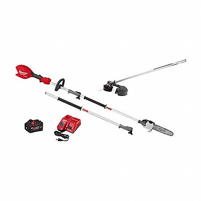 MILWAUKEE 3016-21PS,49-16-2717 M18 FUEL PoleSaw + QUIKLOK StringTrimmer