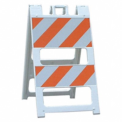 PLASTICADE 100WT12B8EG Barricade Type II W EG Sheet