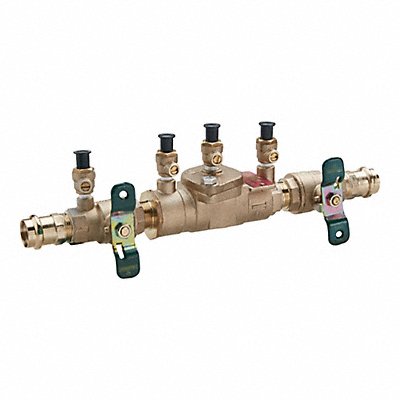 WATTS REGULATOR 1LF007M1QTPRESS Double Check Valve Assembly 1 in Size