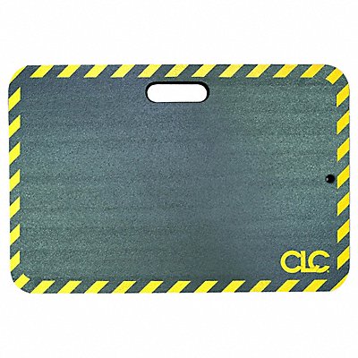 CLC 302 Kneeling Pad 21 L 14 W Rubber Black