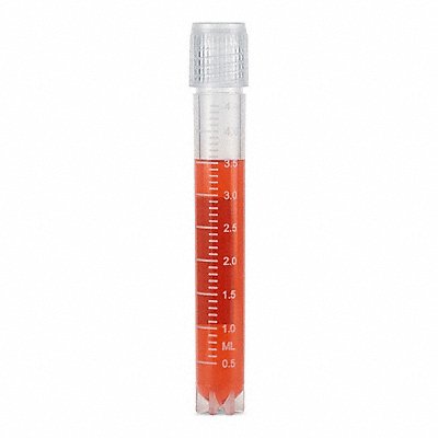 GLOBE SCIENTIFIC 30305S Cryogenic Vial 5 mL 13.5 mm Dia PK500