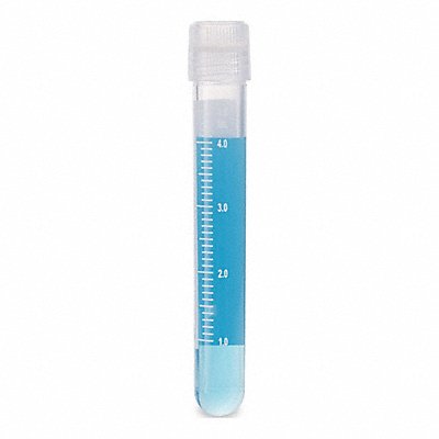 GLOBE SCIENTIFIC 30325RB Cryogenic Vial 5 mL 12.2 mm Dia PK500