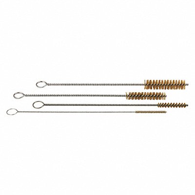 TANIS BRUSH 8051 Mini Brush Set Nylon Tube Diameter PK4
