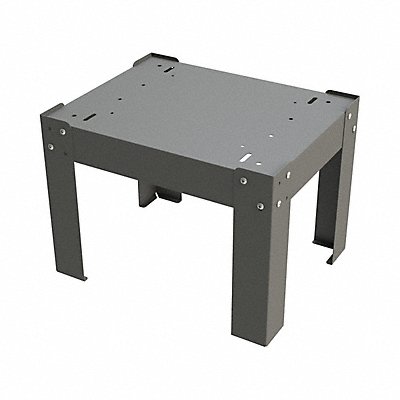 DURHAM MFG 30495 Optnl SR Base Gry Steel PwdrCtd For16in