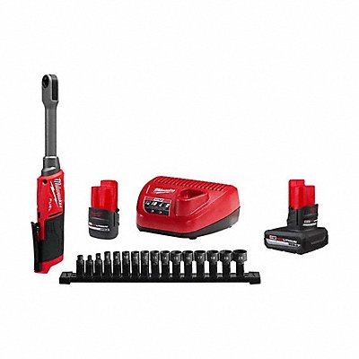 MILWAUKEE 30502148112450 M12 FUEL Ratchet Kit+ M12 HO 5.0 Battery