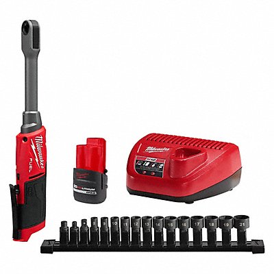 MILWAUKEE 305021 Box Ratchet Kit M12 Redlithium 350 RPM