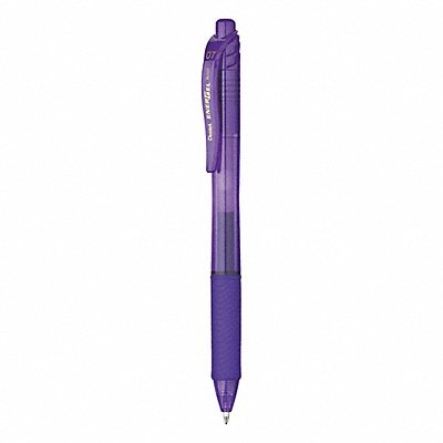 PENTEL BL107V Pen Set Violet Non-Erasable Gel PK12