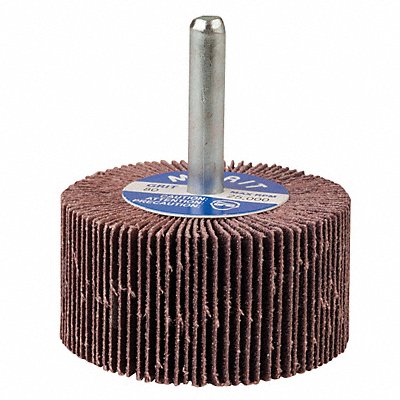 MERIT 8834137371 Flap Wheel 2 in Dia 1 in W P80 Grit