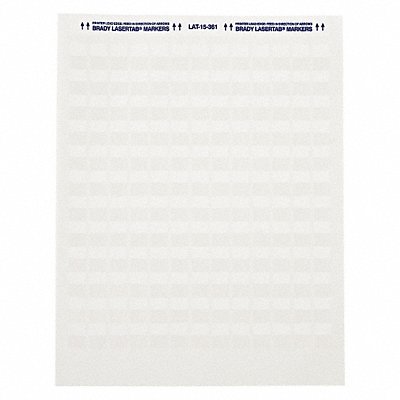 BRADY LAT153611 Laminating Wire and Cable Markers PK7