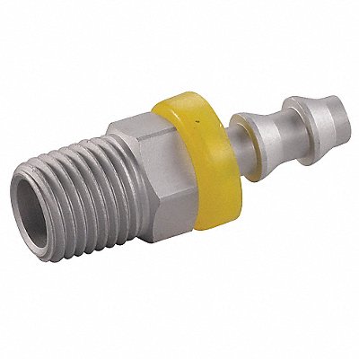 SPEEDAIRE 30E634 Hose Fitting 3/8 in ID 1/4-18 (M)NPT