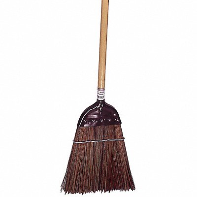TOUGH GUY 90547 Corn Broom Head 45 in Handle L 12 Face