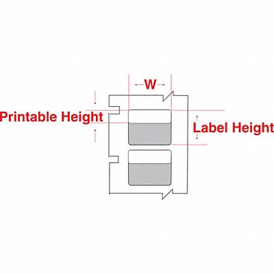 BRADY WRAP1427 Wire Marker Tape Vinyl