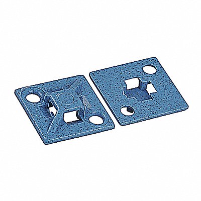 TY-RAP TC5344APDT Cable Tie Base 4 Way Screw Blue PK100