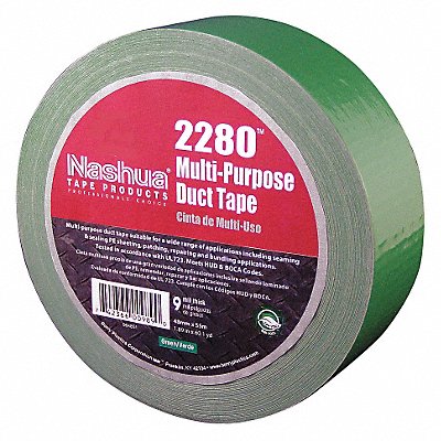 NASHUA 2280 Duct Tape Green 1 7/8 in x 60 yd 9 mil