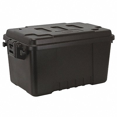 PLANO MOLDING PLAT16BL Utility Trunk Black Polypropylene 13 in