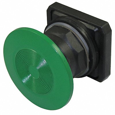 DAYTON 30G362 H6967 Mushroom Head Push Button Green 30mm