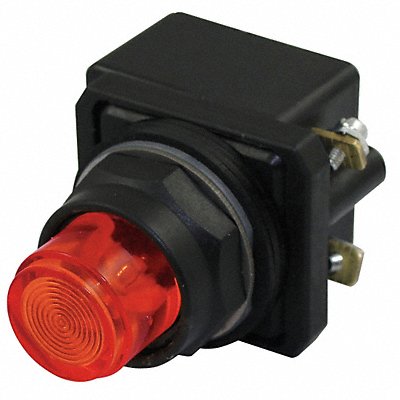 DAYTON 30G396 H6729 Pilot Light Red 30mm LED