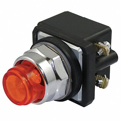 DAYTON 30G398 H6726 Pilot Light Red 30mm LED