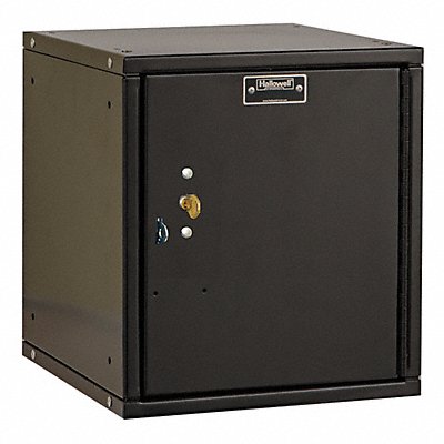 HALLOWELL HC1212121PLKME K7527 Locker 1x1Locker Blk 12.7 x11.25 x12 Unassembled